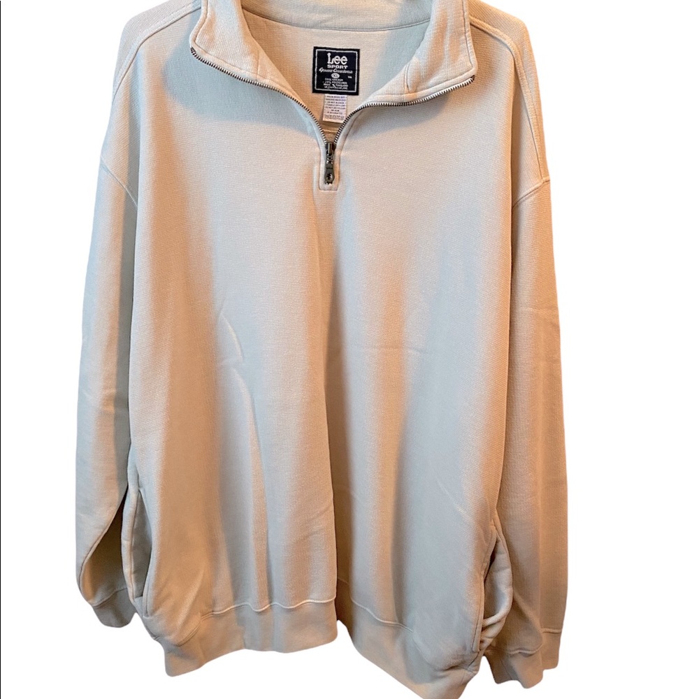 Lee Sport 3/4 Zip Sweatshirt Size XL